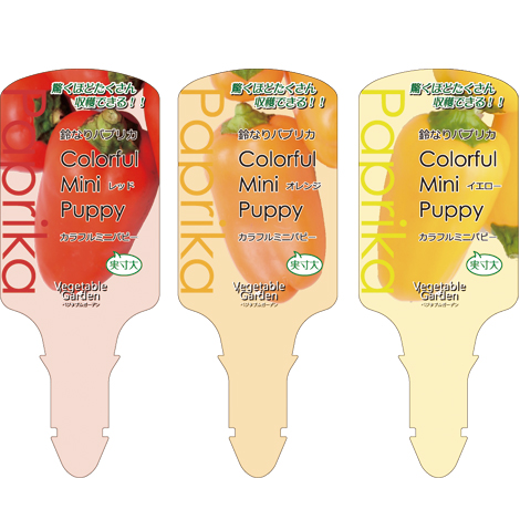 パプリカ カラフルミニパピー｜WEBカタログ｜未来アグリス株式会社